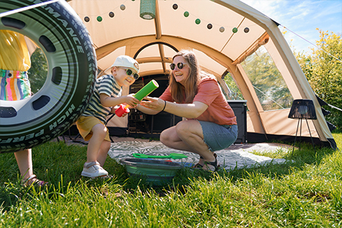 Camper par temps chaud