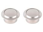 Push Lock boutons - Silver