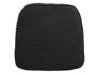 Madison Rib black Wicker coussin d'assise universel