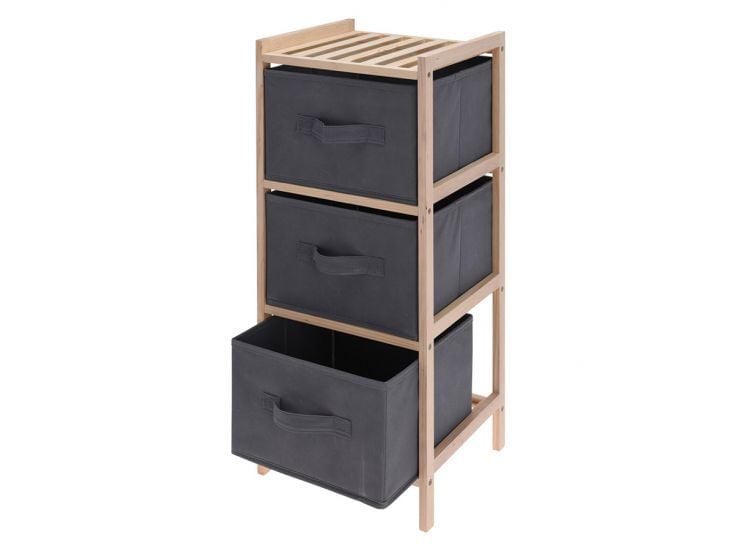 Petit meuble de rangement en bois