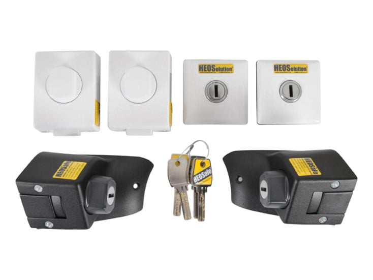 Heos Security pack de 4 serrures de cabine Ducato 250/290