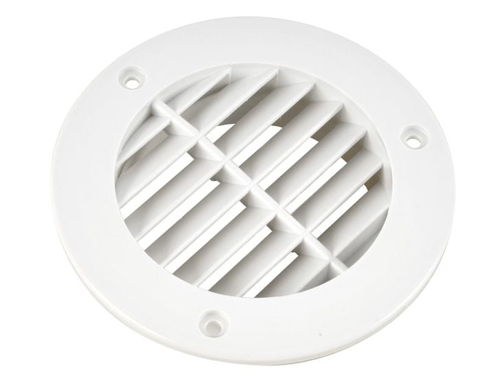 Grille de ventilation avec lamelles