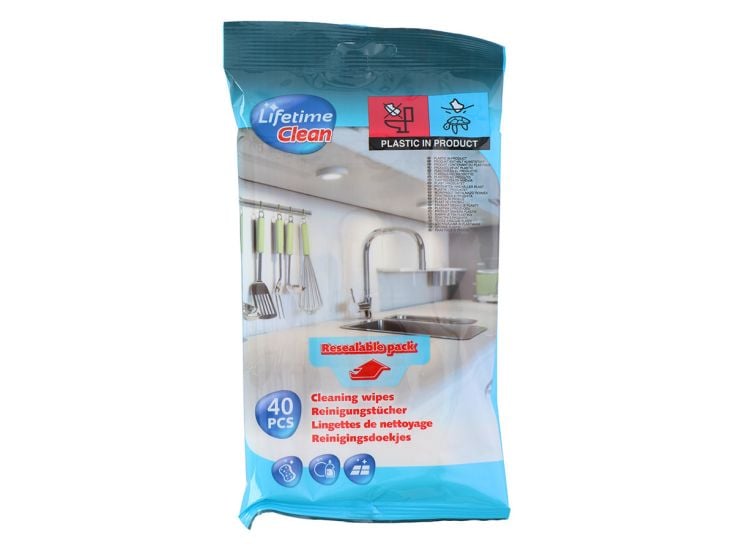 Lingettes nettoyantes Lifetime Clean