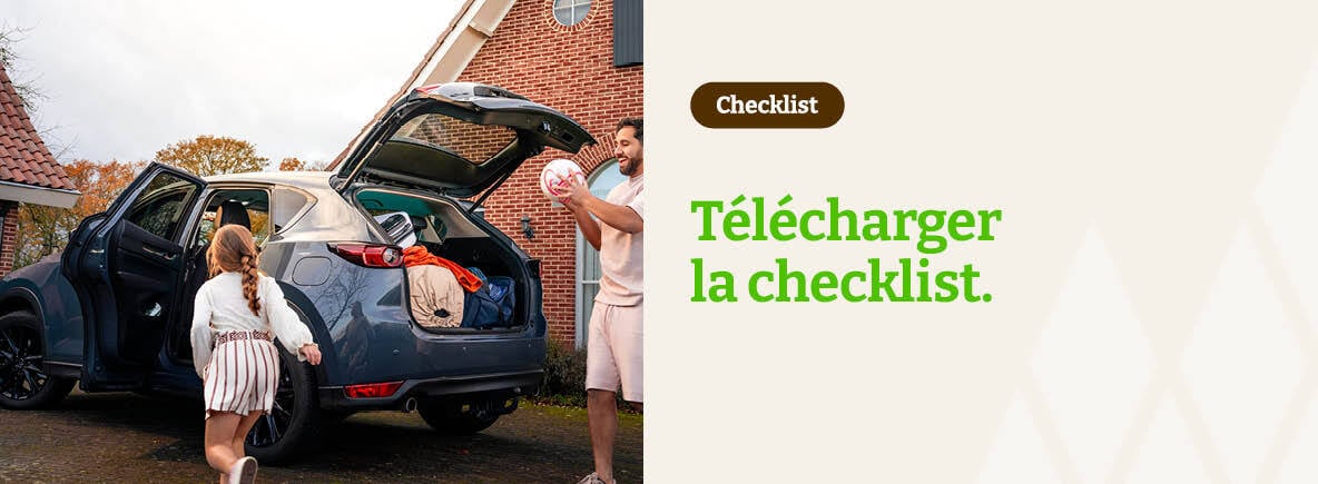 Checklist vacances en toute sécurité